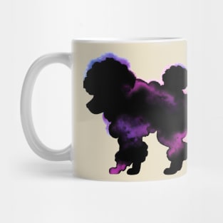 Fluffy Toy Poodle Cloud Art Mug